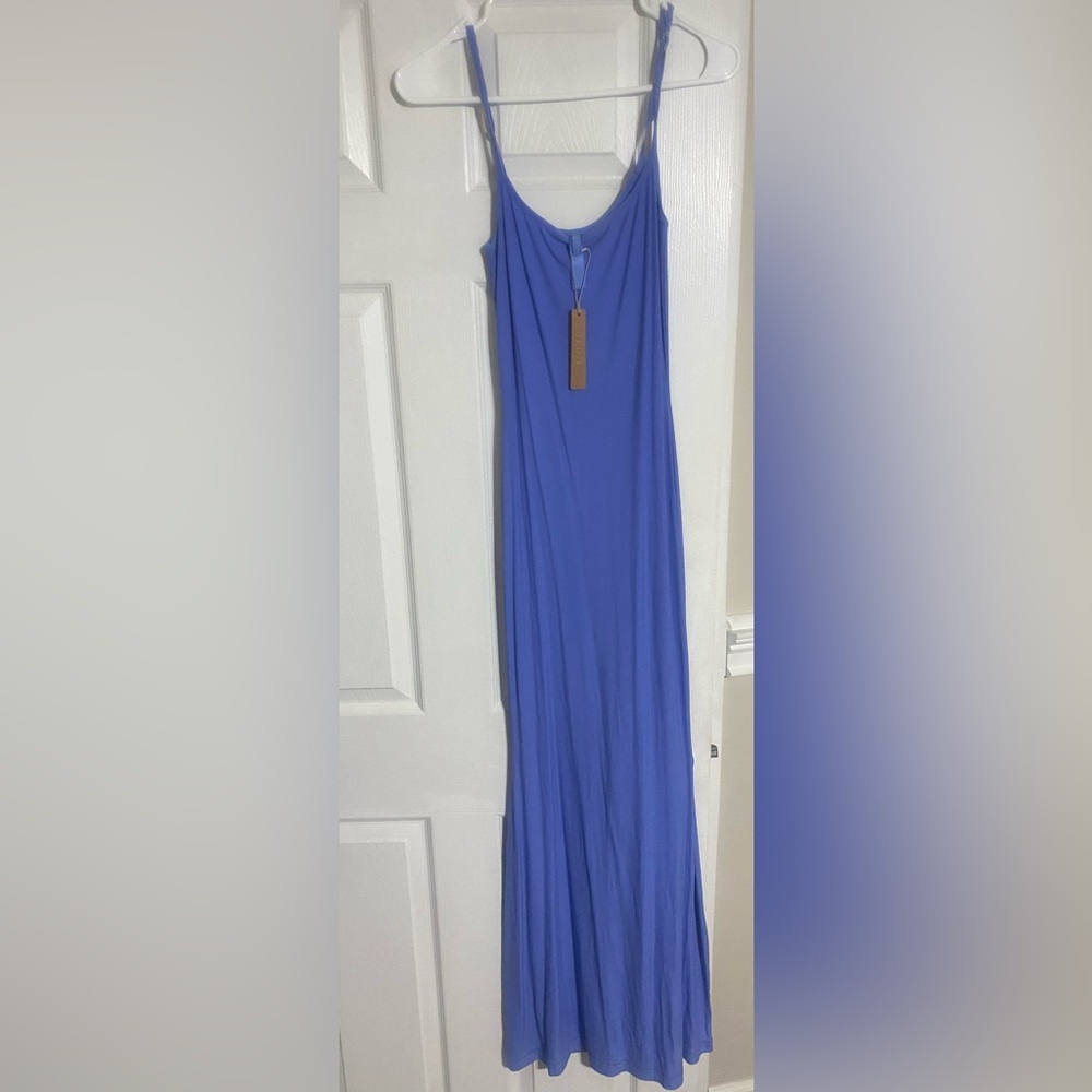 SKIMS Soft Lounge Long Slip Dress - Picture 2 of 5
